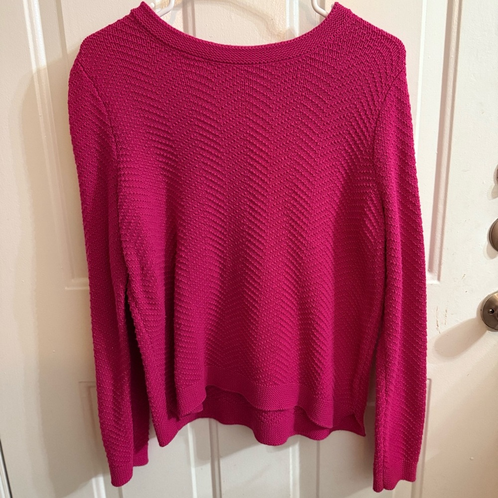 Old Navy Pink Crew Neck Sweater Soft Knit